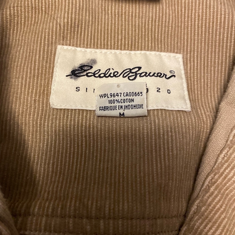 Eddie Bauer - Brown Corduroy Jacket - Picture 2 of 2